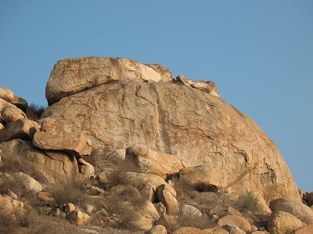 Joe Brown Boulder, Mt. Rubidoux