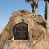 You'll find this plaque honoring Charles M. Loring on the southeast corner of the hill, Mt. Rubidoux