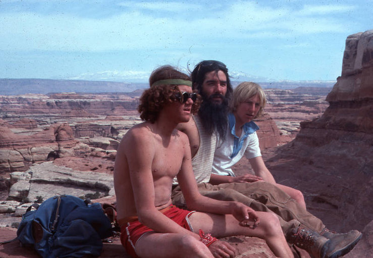 These guys were hard core! John Pearson, Jim Newberry and Scotty Gilbert. Back in the day. Photo from the Jim Newberry collection.