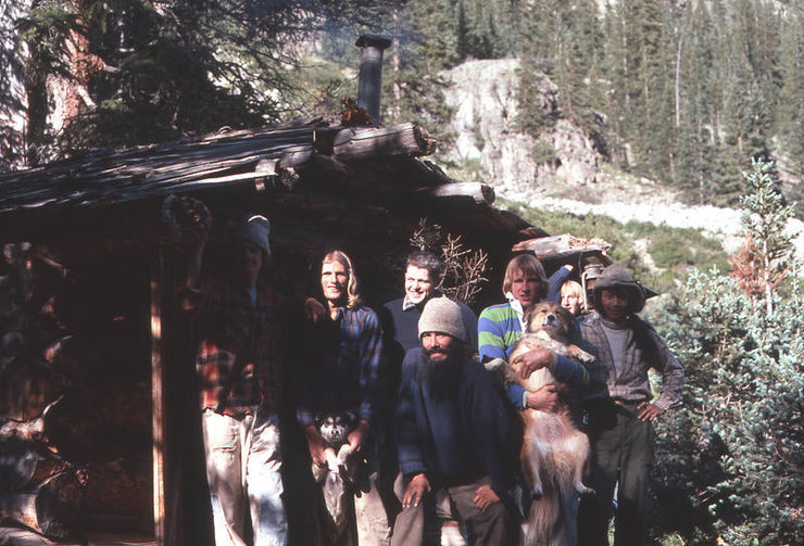 Talk about a motley crew. Gunnisons best and brightest.<br>
(l to r) John Pearson, Tom Pulaski, ?, Jimmy Newberry, Jack Paneck, Scotty Gilbert and Les Choy. Photo courtesy of the Jim Newberry collection.