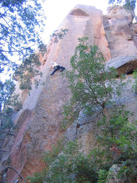In the crux section of "Unnamed Middle".