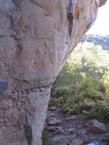 Bored of Inquiry at the swiss wall. Excellent route. The crux is getting over that fridge like feature at the top of photo