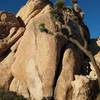 The Asteroid Crack (5.12d), Joshua Tree NP