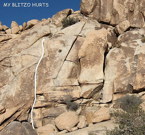 "My Blitzo Hurts".<br>
Photo by Blitzo.