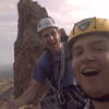 Ben and I atop some chosspile in Garden of the Gods.