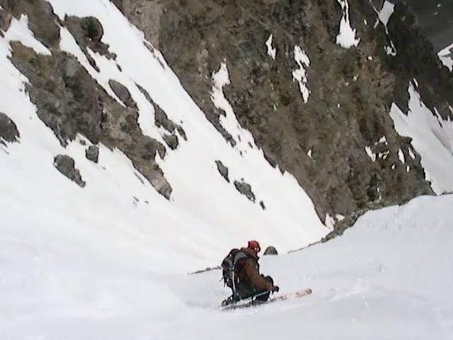 Skier: Austin Porzak  Location: Dead Dog Couloir Torrey's Peak Colorado