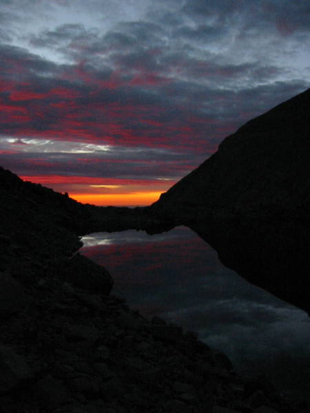 Chasm Lake Long's Peak Colorado Photo taken by Austin Porzak