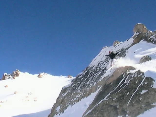 Skier: Austin Porzak Location: Cerro De Catedral Backcountry