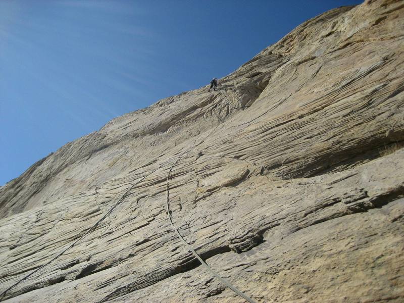 Exiting the groove second pitch 180' 5.7R