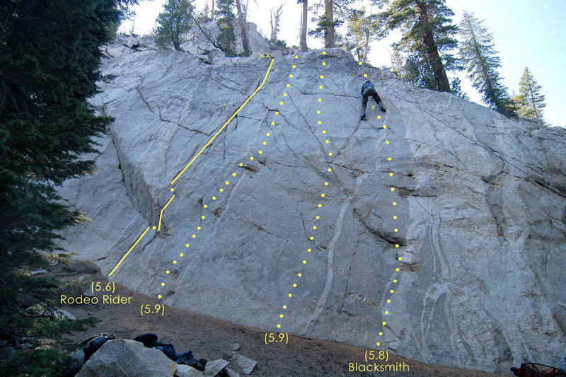 Far right slab (Horseshoe Slabs)