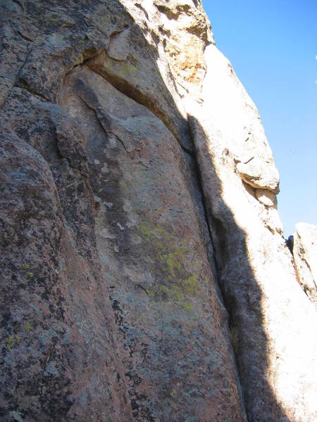 Closer look at the bottom crack