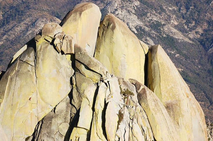 Unknown leader on Airy Interlude taken from the top of the Charlatan, Sept. 17, 2006, 5:28 PM. If that's you, let me know, I have more pics.