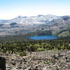 The Desolation wilderness from Mt. Tallac