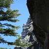 Unknown climbers on Surrealistic pillar