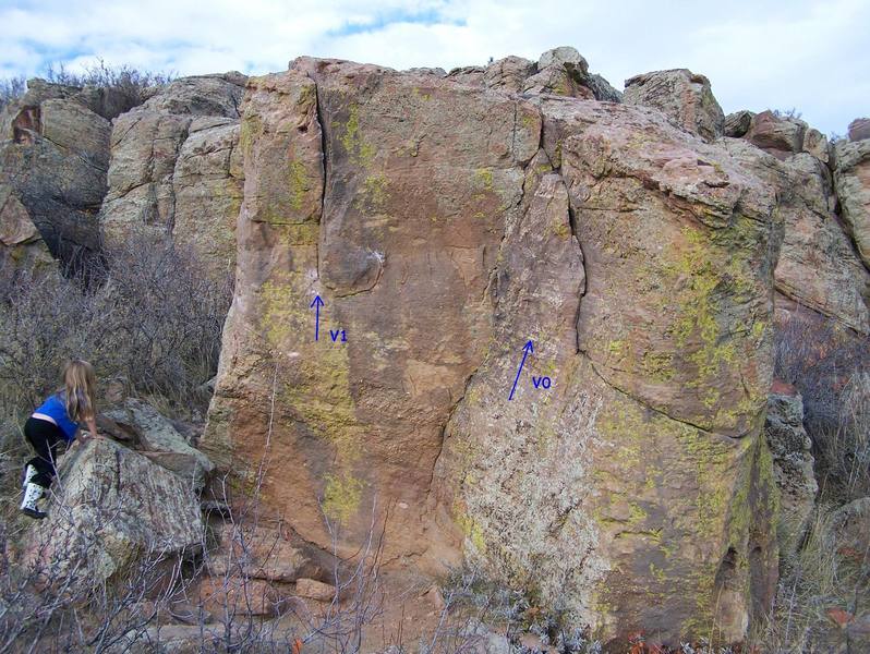 V1 crack on the left, variations to enter make it easier/harder