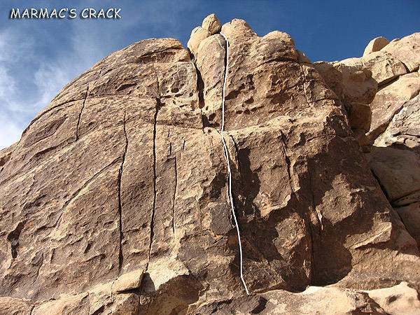 Cathouse-Left Side-"Marmac's Crack".<br>
Photo by Blitzo.