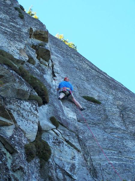 Alan Irwin seconding Merovingian Line