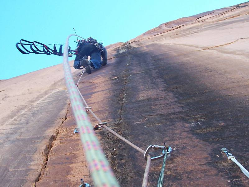The final real pitch...this pitch is the longest, steepest and most casual.