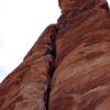 2nd pitch from belay.  This photo is from 2005.