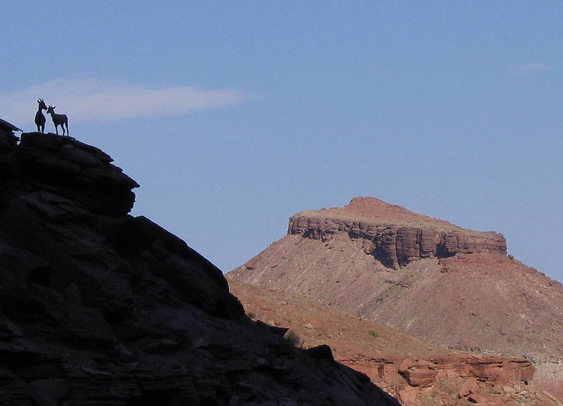 Rock Climbing in Little Valley, Southeast Utah
