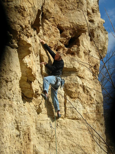 SteveZ on the polish route, Nov 2007
