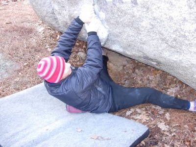 Fire Woman, Boat Rock, GA. on a cold January 2006 comp day.