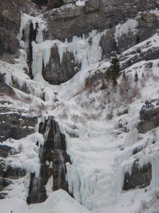 Climb Upper Bridal Veil Falls Wasatch Range