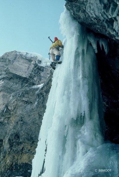 The second pitch, in 1983, Photo: J. Knight