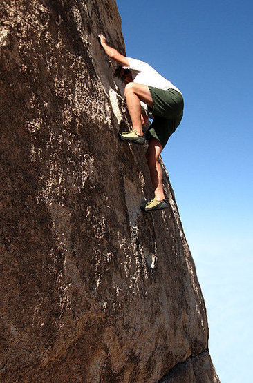 My favorite solo at the short Wall.<br>
Photo by Blitzo.