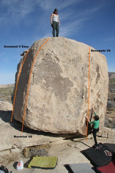 Maverick Boulder Topo