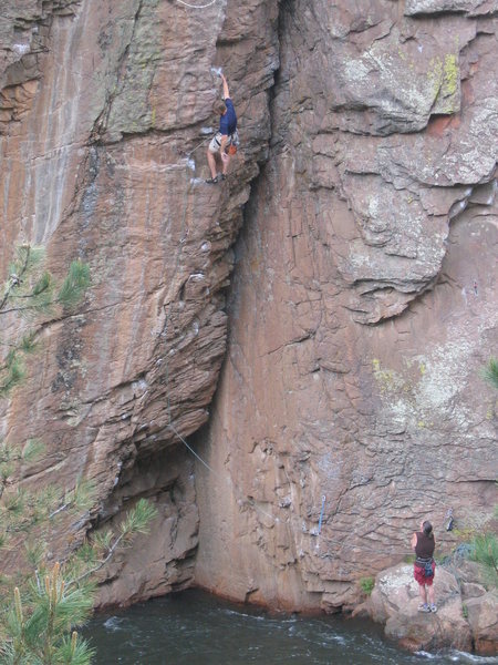 Through the crux.