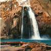 Havasu Falls.  Worth the hike down.  Scan of a photo from sometime in the mid to later 90's, can't remember exactly when.  