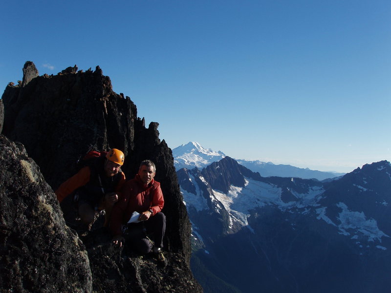 Chaz and John at the summit.