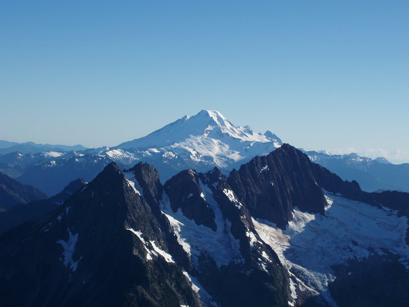 Washington State.<br>
Name that mountain....