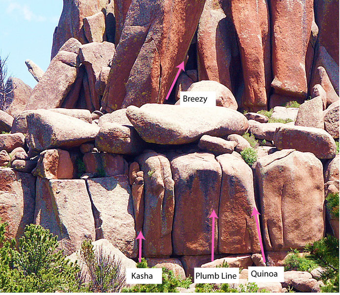 Plumb Line Crag, Left Side