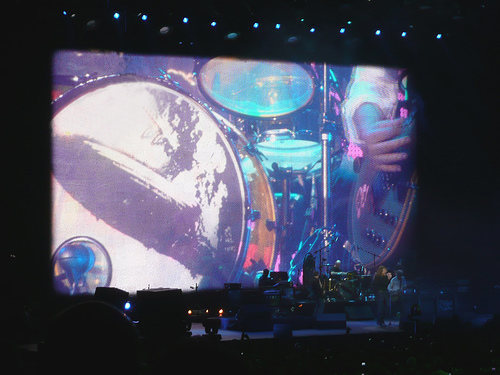 Led Zeppelin John Bonham's Son Jason on drums O2 Arena London