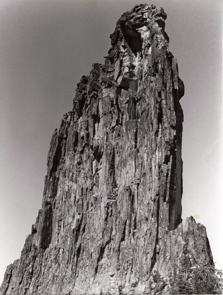 West Face of Chimney Rock