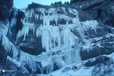 Climb Upper Bridal Veil Falls Wasatch Range