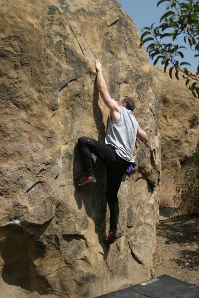 Stefan Harms climbing