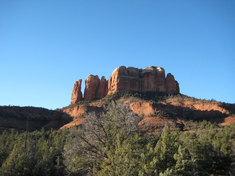 The Mace from the approach trail
