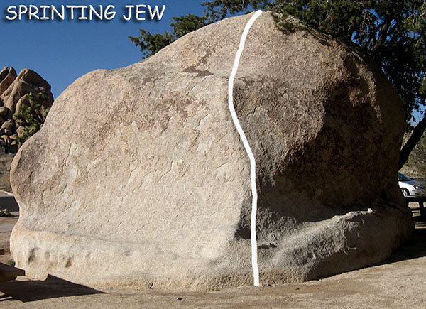 "Sprinting Jew".<br>
Photo by Blitzo.<br>
<br>
