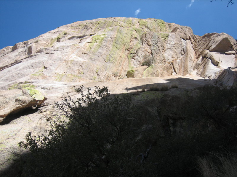 Photo taken from the bottom of pitch 1
