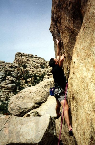 Me on Bamboozler in '95 or so. Photo by Peter Paredes