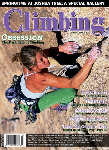 Cover of Climbing April 2008