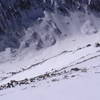 My ski line down the South East Face of Quandary Peak. Cristo Couloir in the distance.