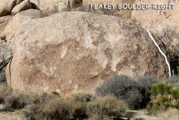 "Flakey Boulder-Right".<br>
Photo by Blitzo.
