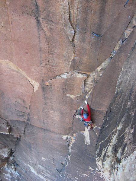 Shirley following the super fun pitch 2 (Nov. 2007).