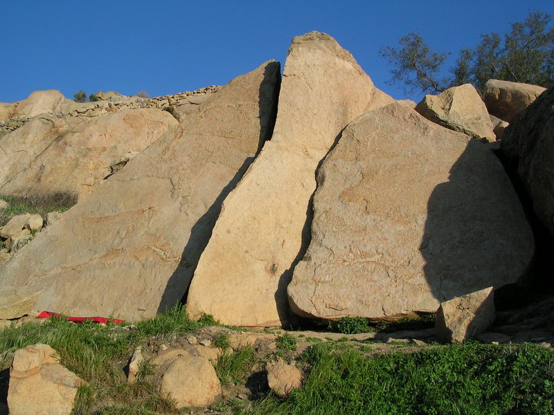 The "Triangle Boulders"