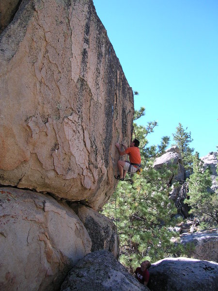 New route called "Epitaph" in the Big Bear area