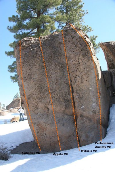 Thimble Boulders Topo